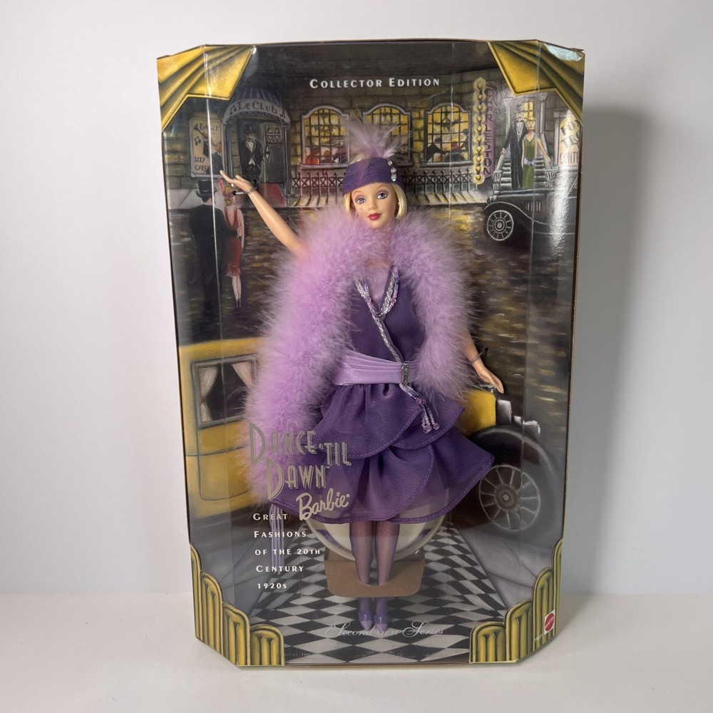 1998 Dance Til Dawn Barbie #19631 1920s Great Fashions Collector Edition NIB